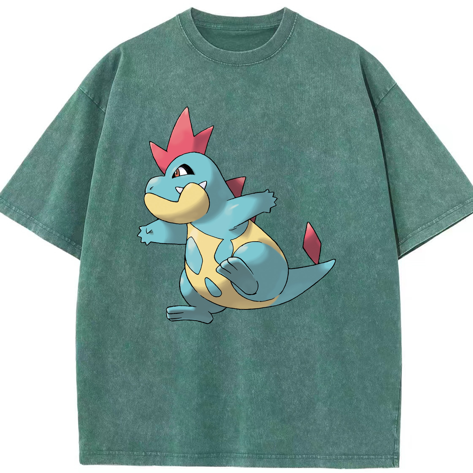 （画像用） ポケットモンスター Pokémon 綿100% ヴィンテージ風 半袖Tシャツ（フロントプリント）